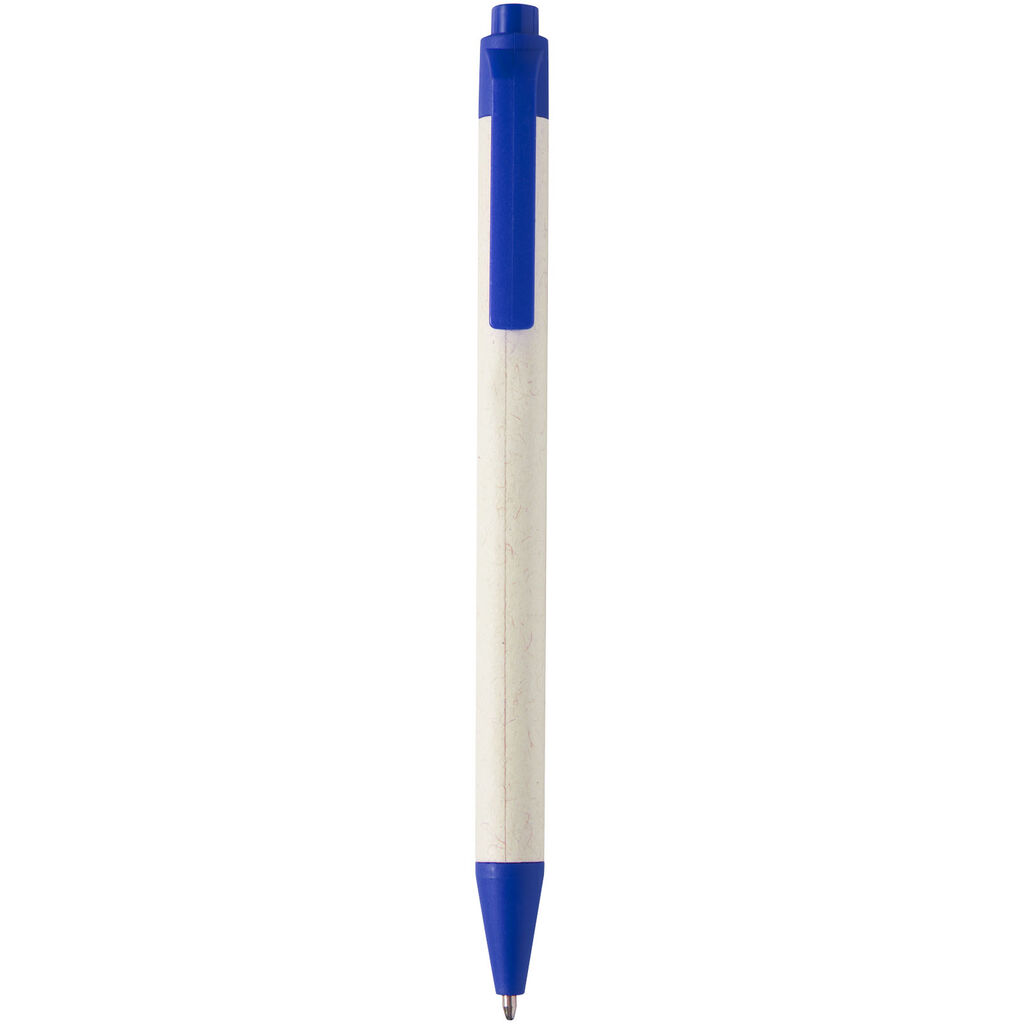 Кулькова ручка Dairy Dream із перероблених пакетів з-під молока, колір синій