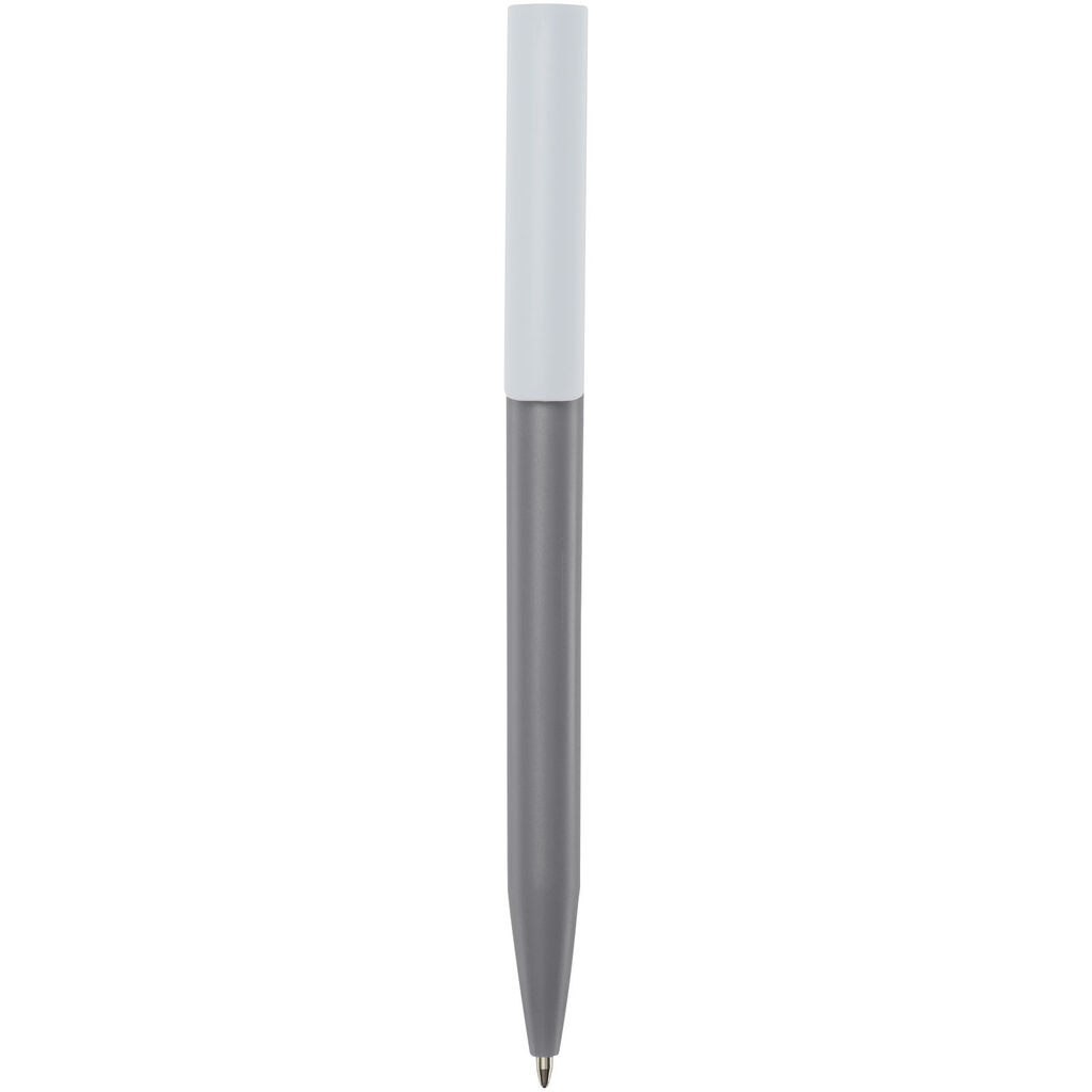Шариковая ручка Unix из переработанного пластика, цвет серый