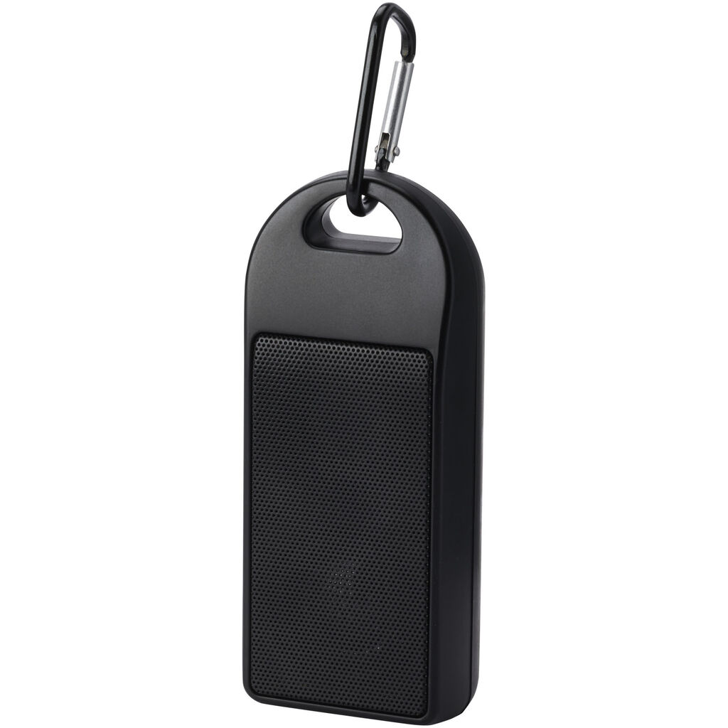 Колонка Bluetooth® Omni 3W IPX4 RCS із переробленого пластику, колір чорний