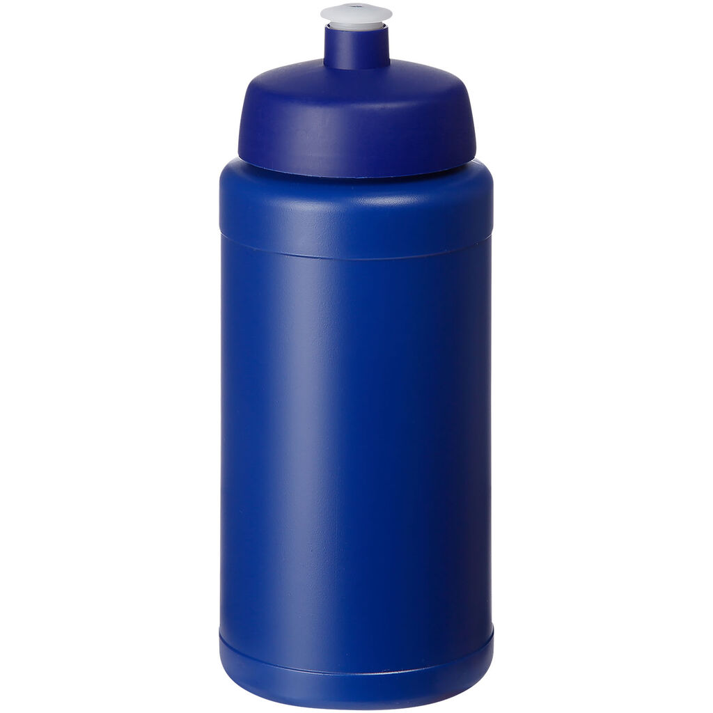 Спортивная бутылка Baseline из переработанного сырья объемом 500 мл., цвет синий