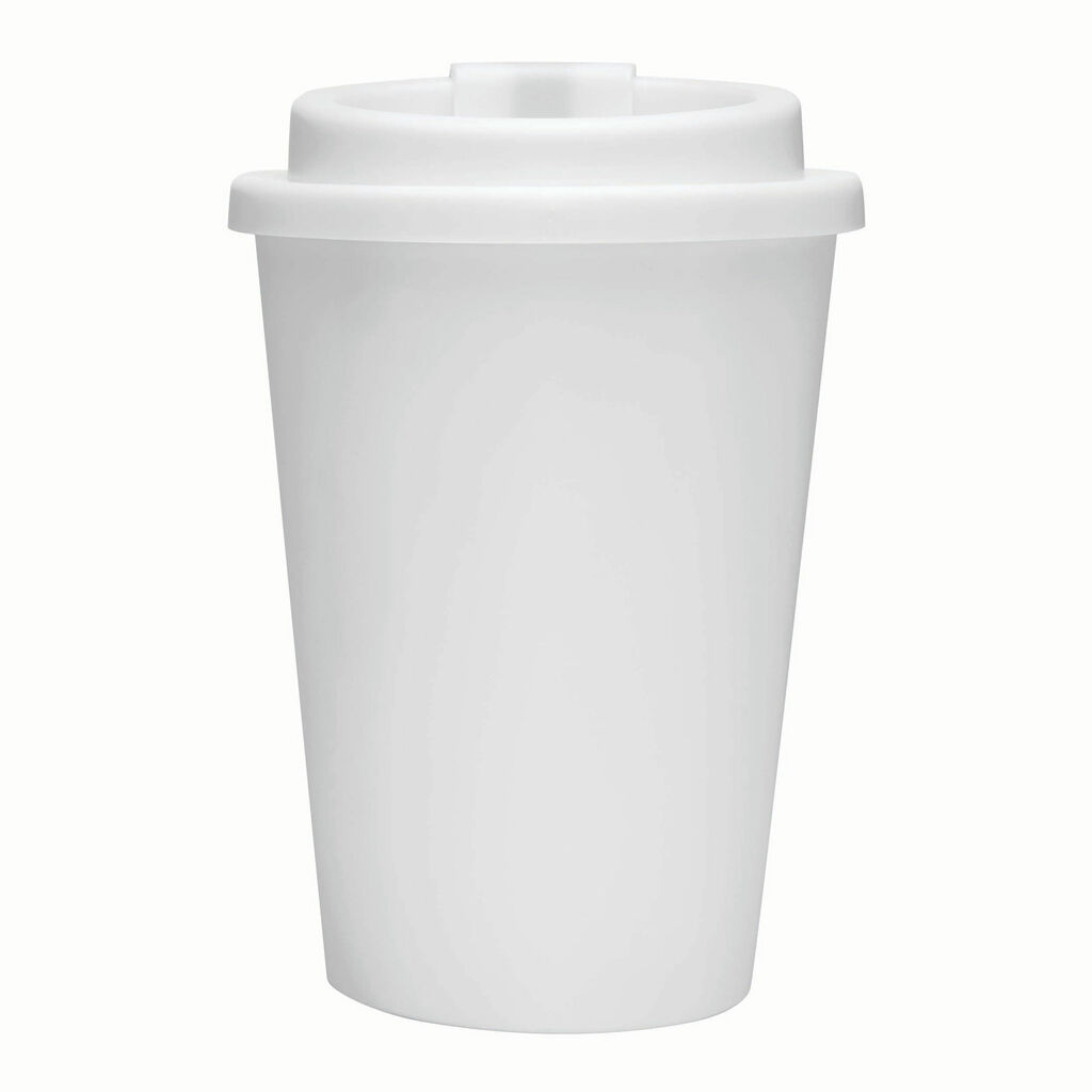 Чашка з подвійними стінками RE-USE, колір білий - 56-0304621- Фото №4 Чашка з подвійними стінками RE-USE, колір білий - 56-0304621- Фото №4