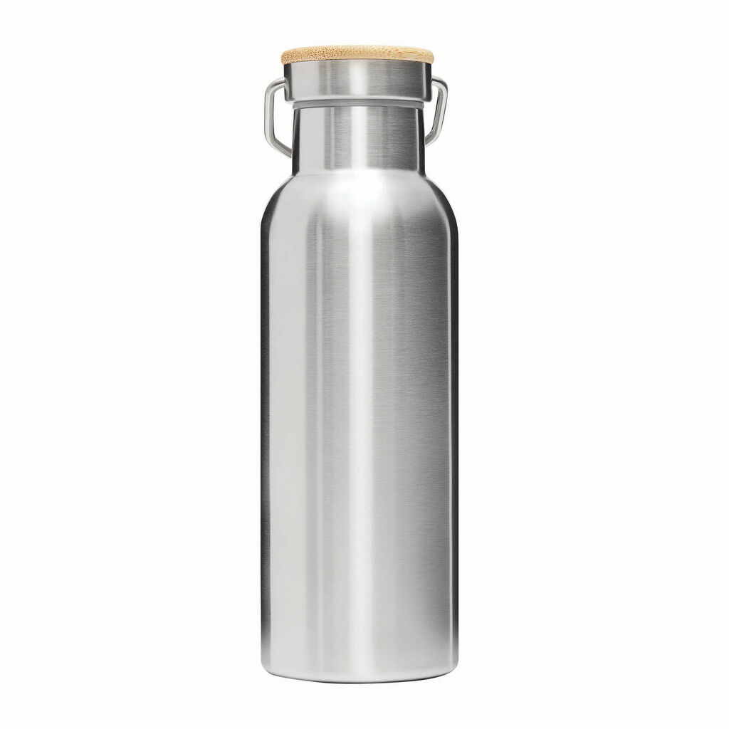 Пляшка ізольована ECO FLAVOR, колір срібний - 56-0304662- Фото №2