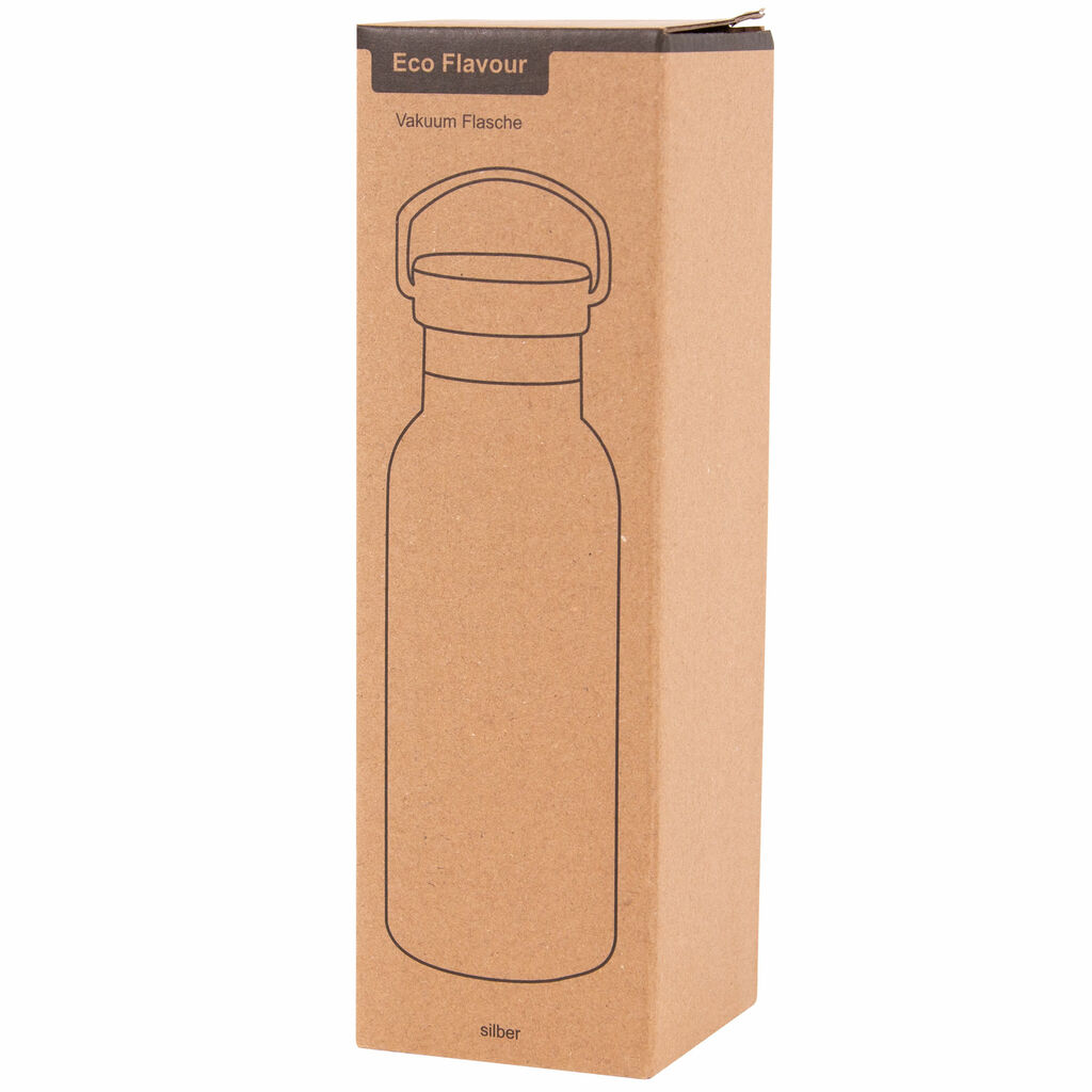 Пляшка ізольована ECO FLAVOR, колір срібний - 56-0304662- Фото №9
