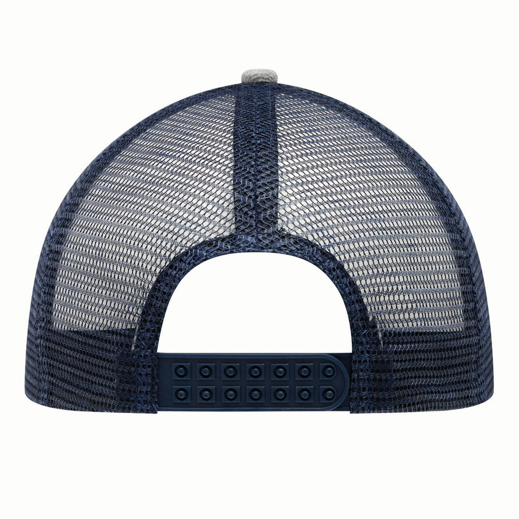 Бейсболка із 5 панелями CASUAL FIT, колір синій, сірий - 56-0701811- Фото №4