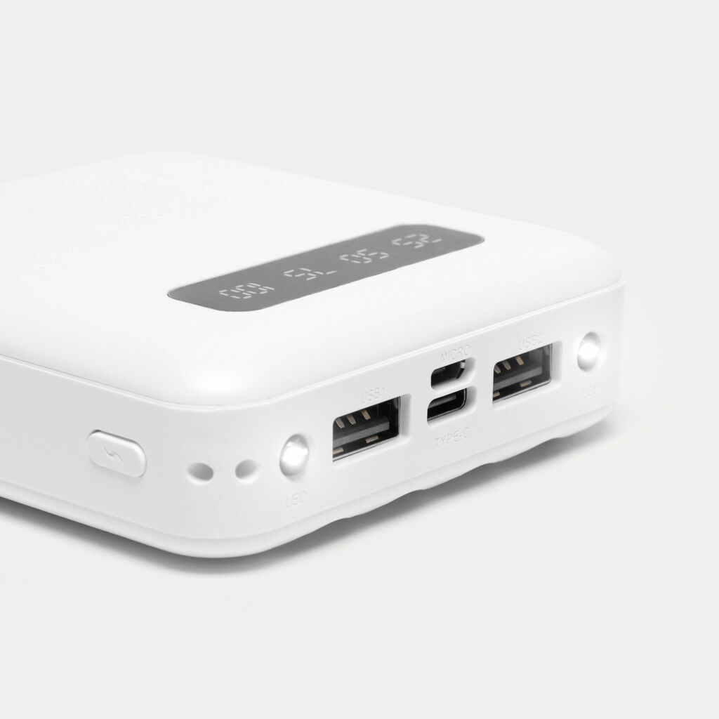 Powerbank PRECIOUS, цвет белый - 56-1107384- Фото №6
