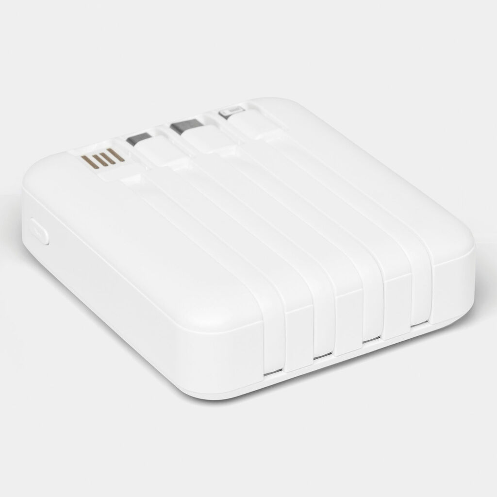 Powerbank PRECIOUS, цвет белый - 56-1107384- Фото №10