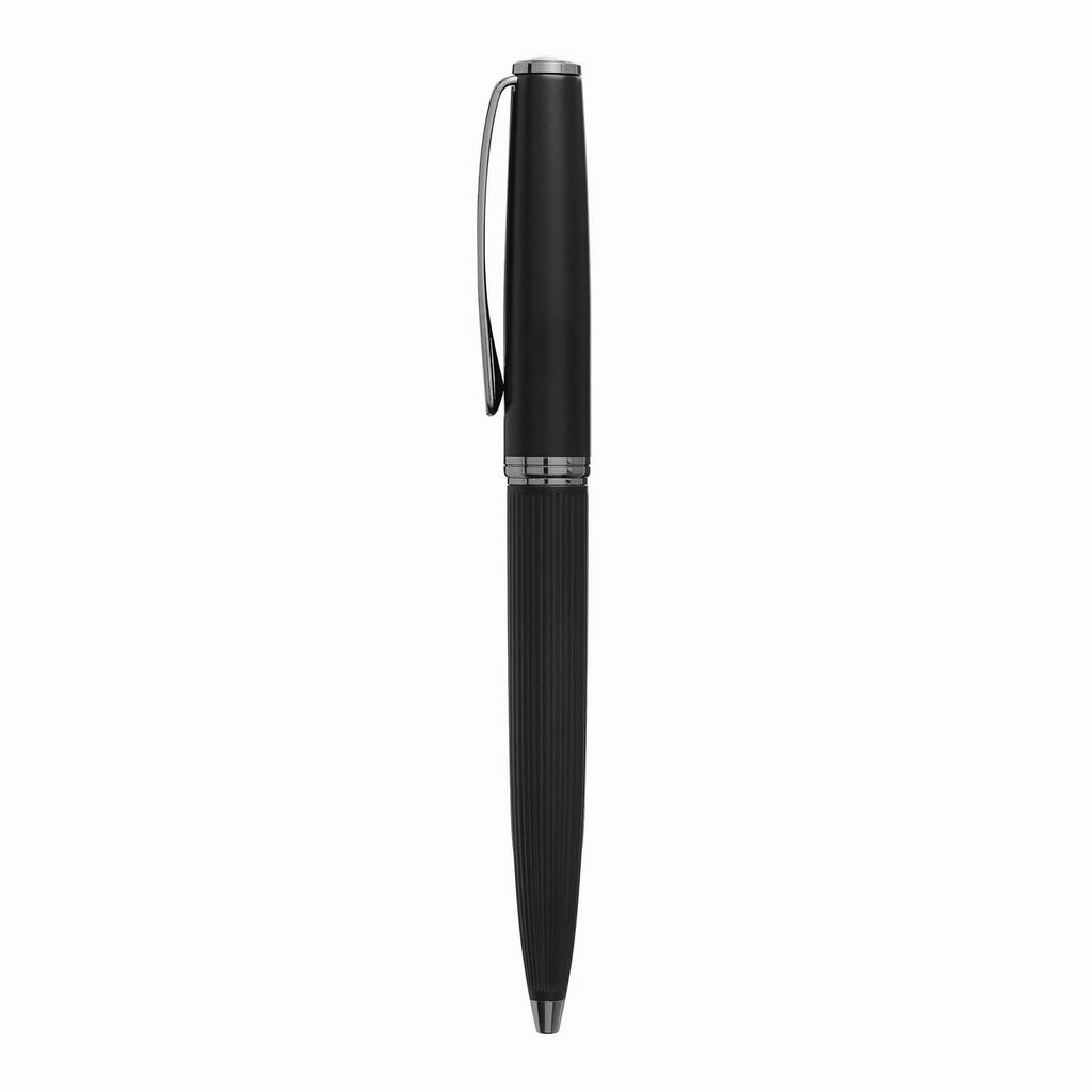 Металева кулькова ручка BLACK PEARL, колір чорний - 58-8110004- Фото №3