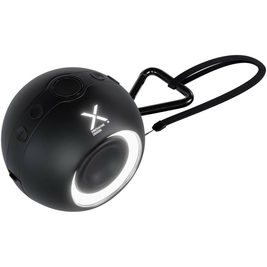 SCX.design S42 водонепроницаемый динамик Bluetooth® мощностью 10 Вт, цвет сплошной черный - 1PX16490- Фото №4