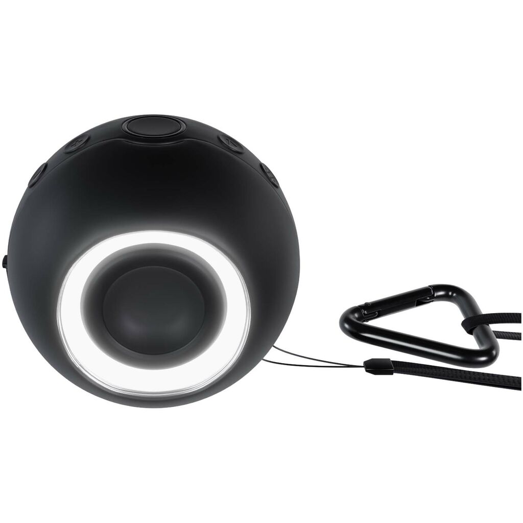 SCX.design S42 водонепроницаемый динамик Bluetooth® мощностью 10 Вт, цвет сплошной черный - 1PX16490- Фото №5