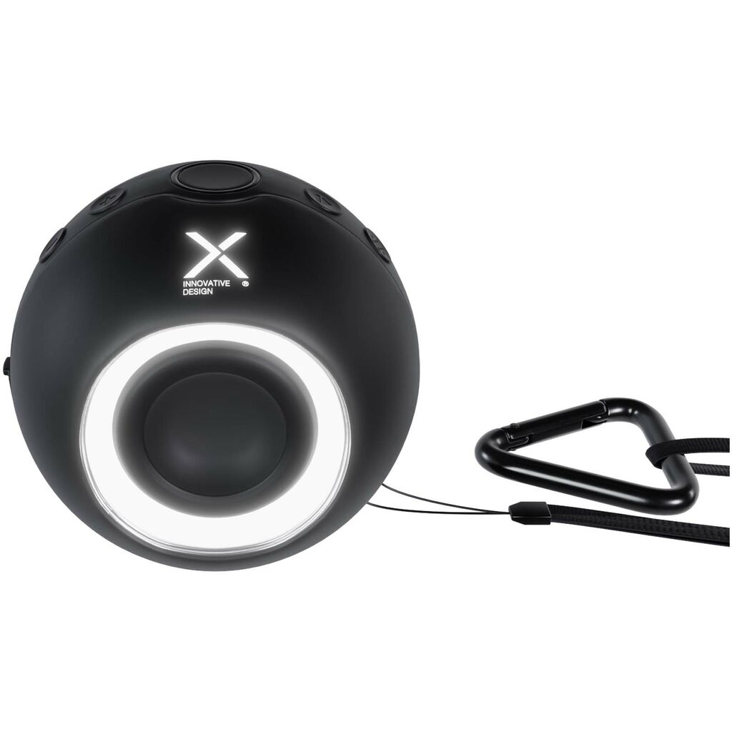 SCX.design S42 водонепроницаемый динамик Bluetooth® мощностью 10 Вт, цвет сплошной черный - 1PX16490- Фото №6