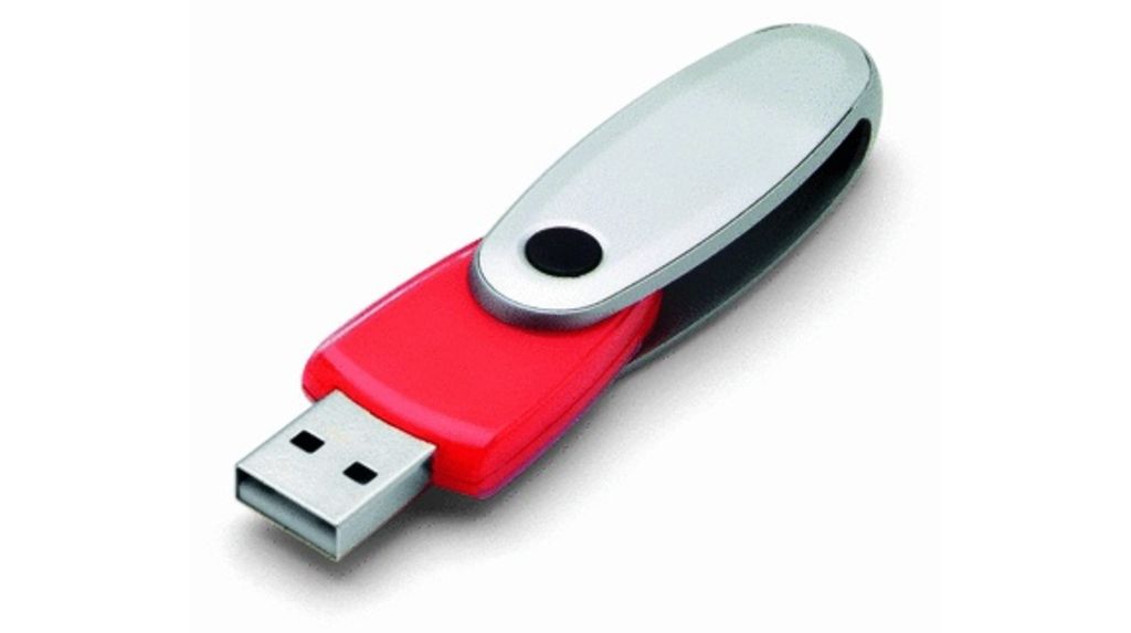 Накопитель USB  64GB, цвет красный