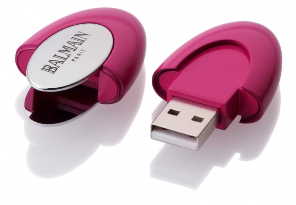 Флешка 4GB, цвет малиновый - 12342502- Фото №2
