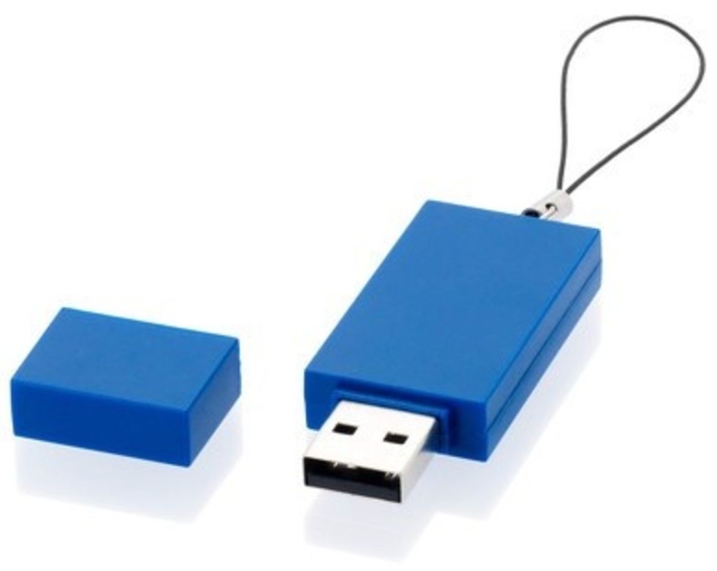 Эко-флешка 16GB, цвет синий