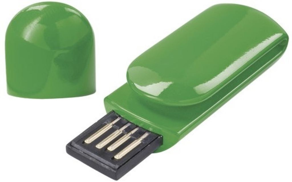 Накопичувач USB  64GB, колір зелений