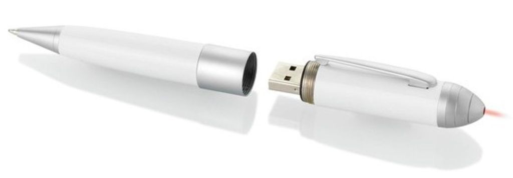 Ручка USB  64GB, цвет белый