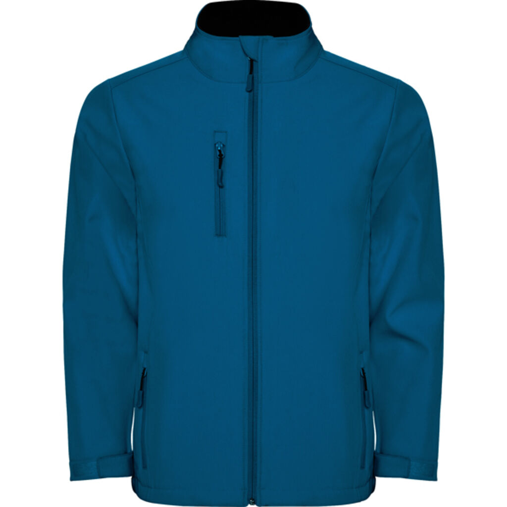 Двошарова куртка SoftShell, колір синій