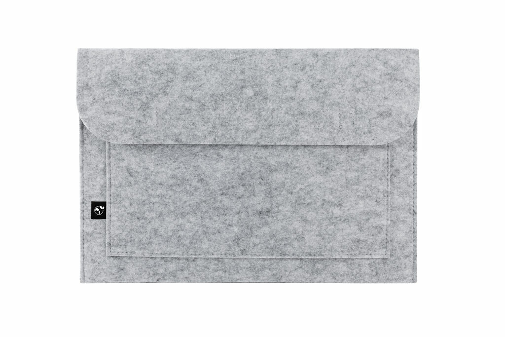 FELPY SLEEVE Сумка для ноутбука из переработанного войлока (100% rPET) светло-серый - 92383-123- Фото №2 FELPY SLEEVE Сумка для ноутбука из переработанного войлока (100% rPET) светло-серый - 92383-123- Фото №2