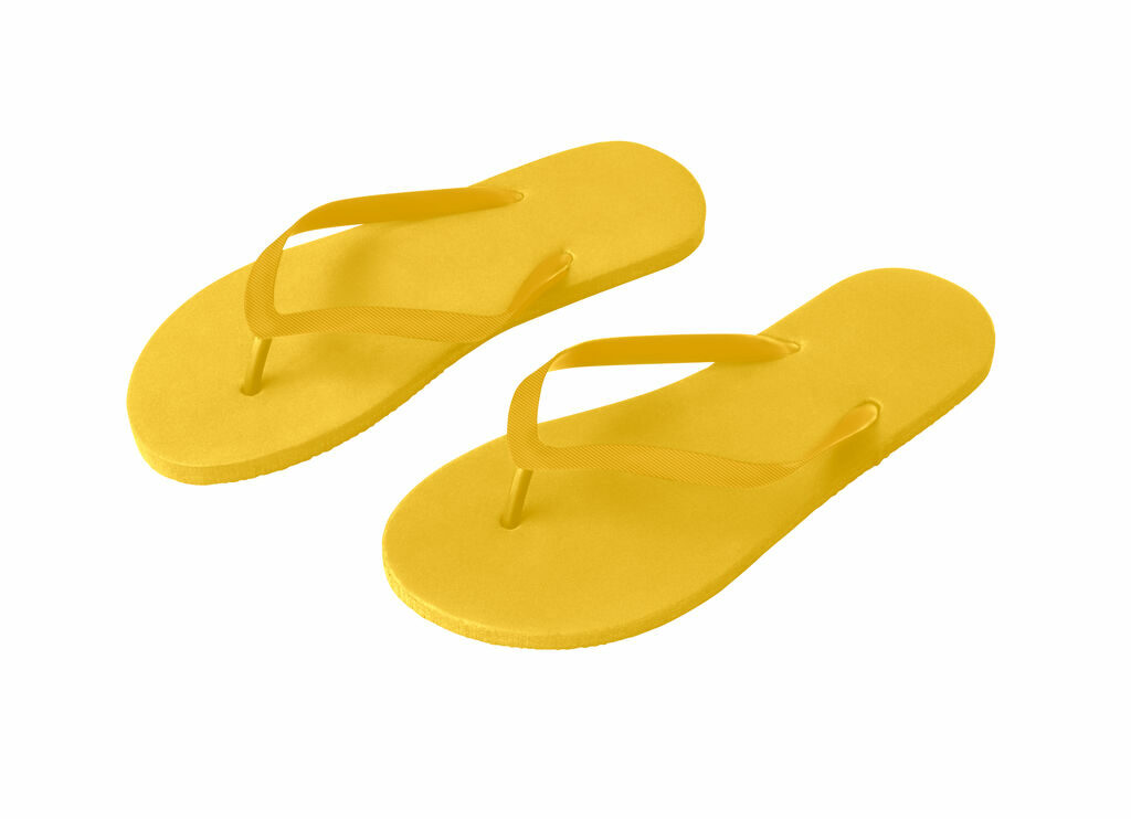 MAUPITI S / M Удобные тапочки с подошвой из полиэтилена и ремешком из PVC желтый - 95084-108- Фото №3
