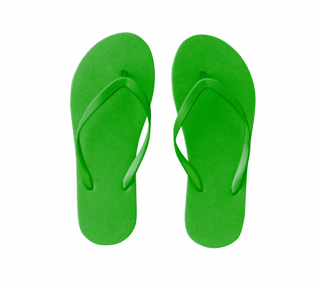 MAUPITI L / XL Удобные тапочки с подошвой из PE и ремешками из PVC зеленый - 95085-109- Фото №1
