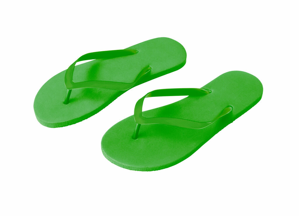 MAUPITI L / XL Удобные тапочки с подошвой из PE и ремешками из PVC зеленый - 95085-109- Фото №2