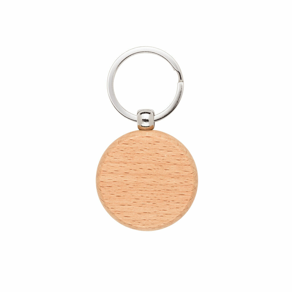 STEWIE ROUND Круглый брелок из бука натуральный - 95094-160- Фото №1 STEWIE ROUND Круглый брелок из бука натуральный - 95094-160- Фото №1