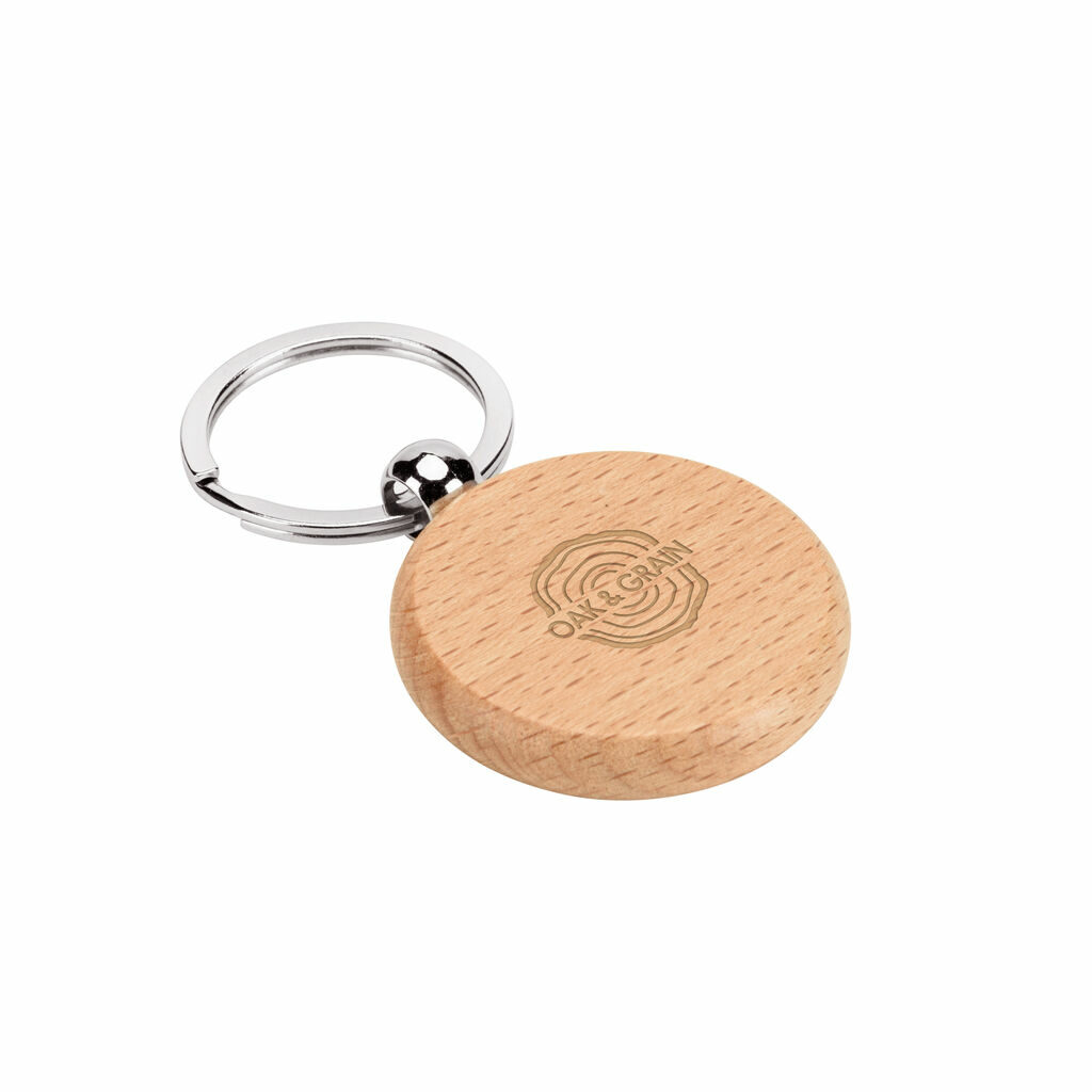 STEWIE ROUND Круглый брелок из бука натуральный - 95094-160- Фото №2 STEWIE ROUND Круглый брелок из бука натуральный - 95094-160- Фото №2