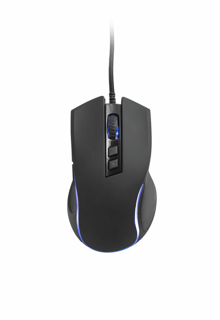 THORNE MOUSE RGB Игровая мышь с кабелем 1,5 м и светодиодной подсветкой ABS RGB черный - 97133-103- Фото №1 THORNE MOUSE RGB Игровая мышь с кабелем 1,5 м и светодиодной подсветкой ABS RGB черный - 97133-103- Фото №1