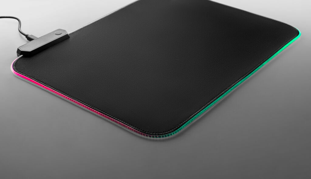 THORNE MOUSEPAD RGB Коврик для игровой мыши со светодиодной RGB-подсветкой из полиэстера черный - 97134-103- Фото №3