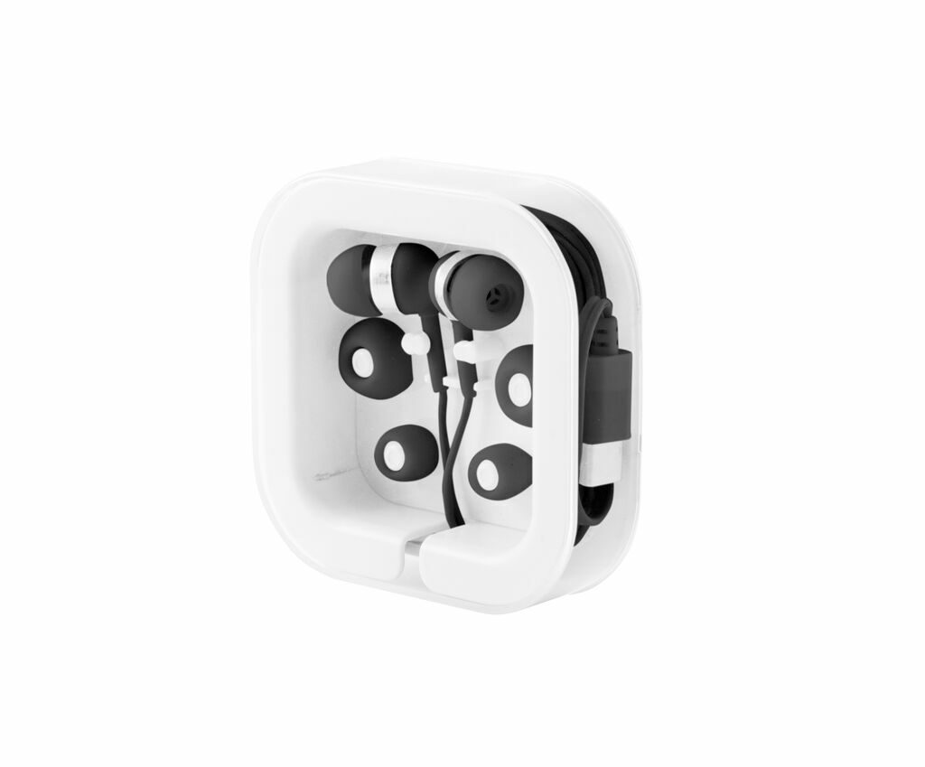 PRESLEY Наушники с кабелем USB-C длиной 1,2 метра и встроенным микрофоном ABS черный - 97139-103- Фото №2