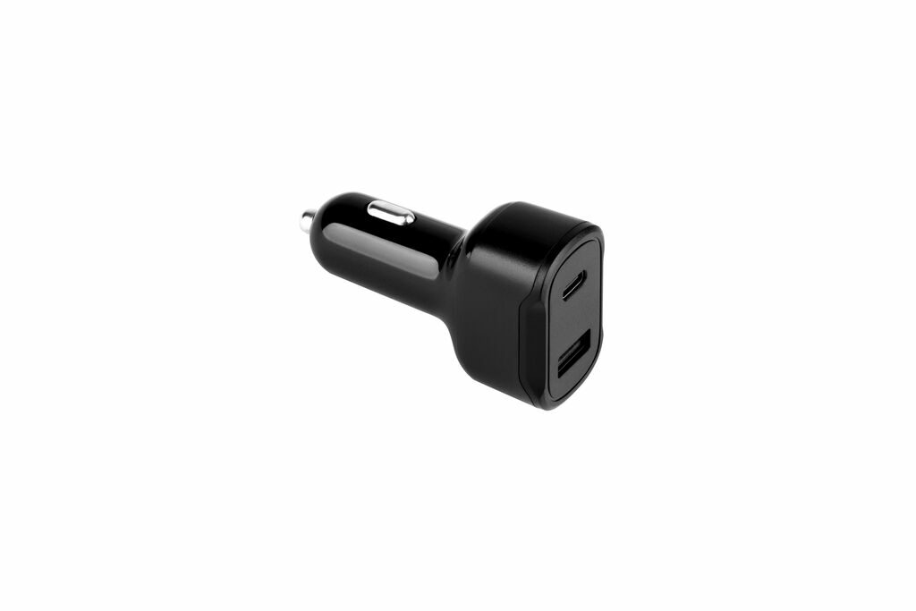 DIRAC Адаптер прикуривателя с портом USB-A 18 Вт и USB-C 20 Вт из 100% rABS черный - 97189-103- Фото №4 DIRAC Адаптер прикуривателя с портом USB-A 18 Вт и USB-C 20 Вт из 100% rABS черный - 97189-103- Фото №4