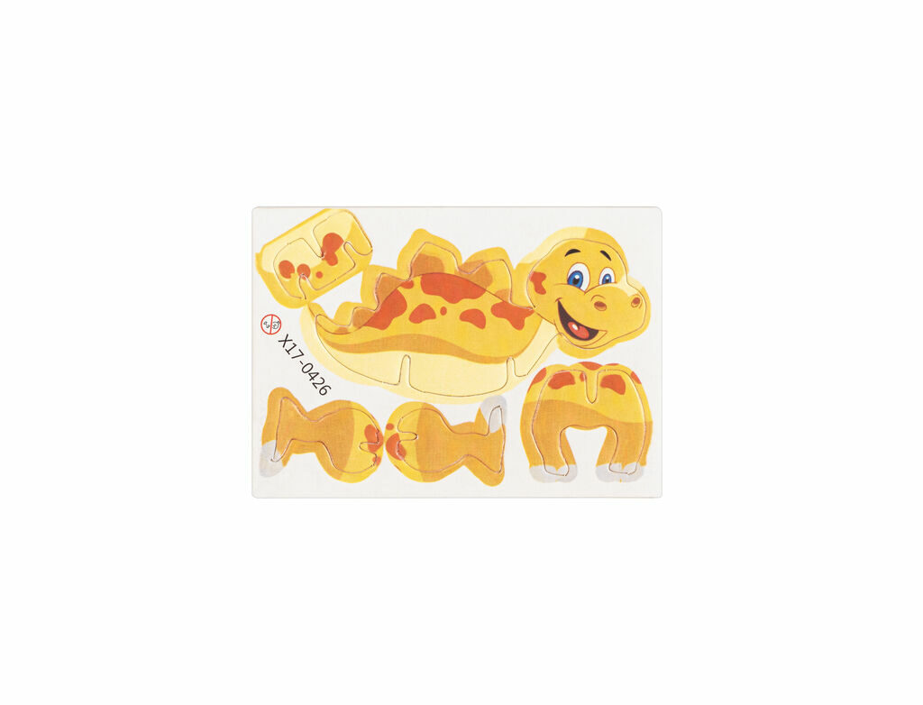 DINOSAURUS 3D-пазл из бумаги и ЭВА в форме динозавра натуральный - 98152-160- Фото №1 DINOSAURUS 3D-пазл из бумаги и ЭВА в форме динозавра натуральный - 98152-160- Фото №1