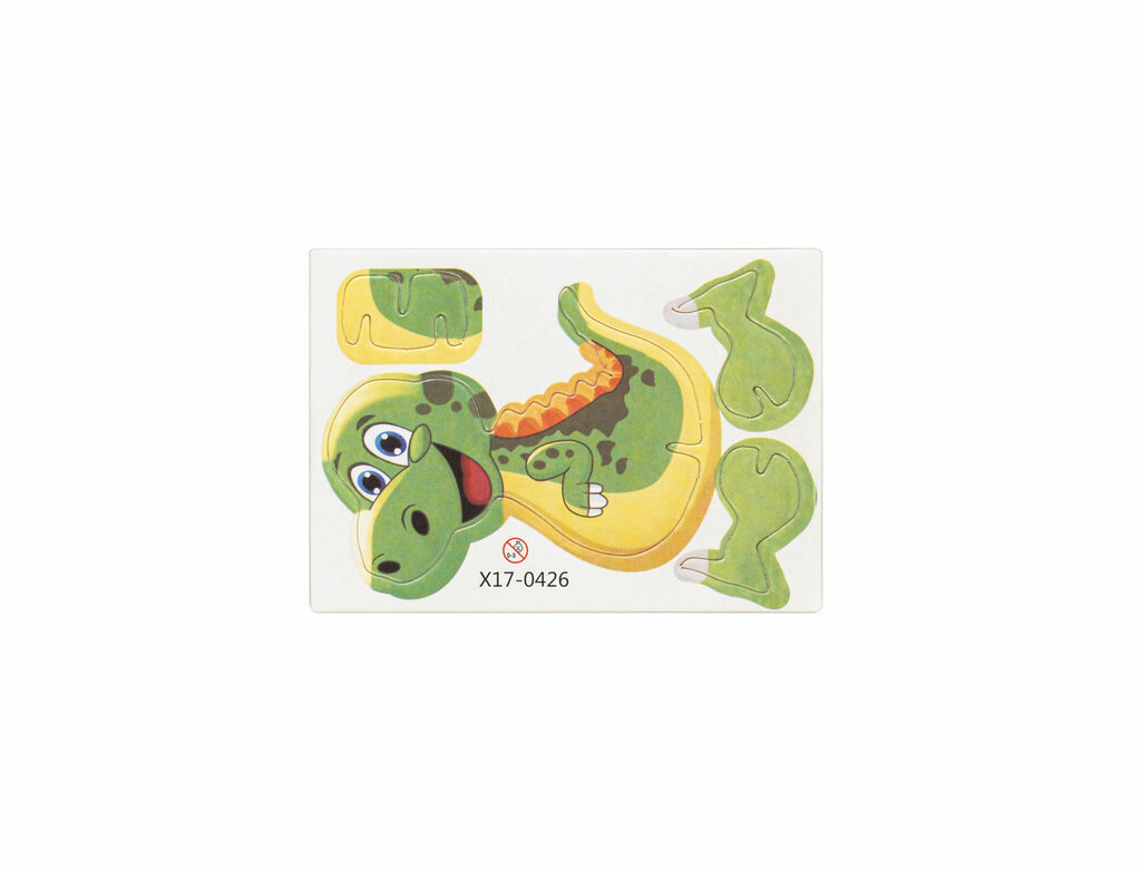 DINOSAURUS 3D-пазл из бумаги и ЭВА в форме динозавра натуральный - 98152-160- Фото №2 DINOSAURUS 3D-пазл из бумаги и ЭВА в форме динозавра натуральный - 98152-160- Фото №2
