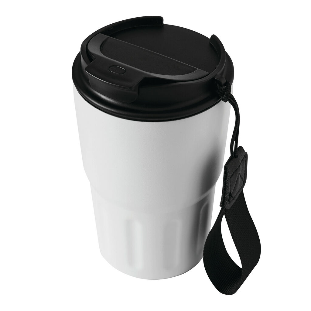 Термокружка TRAVEL MUG, цвет белый - 56-0304558- Фото №1