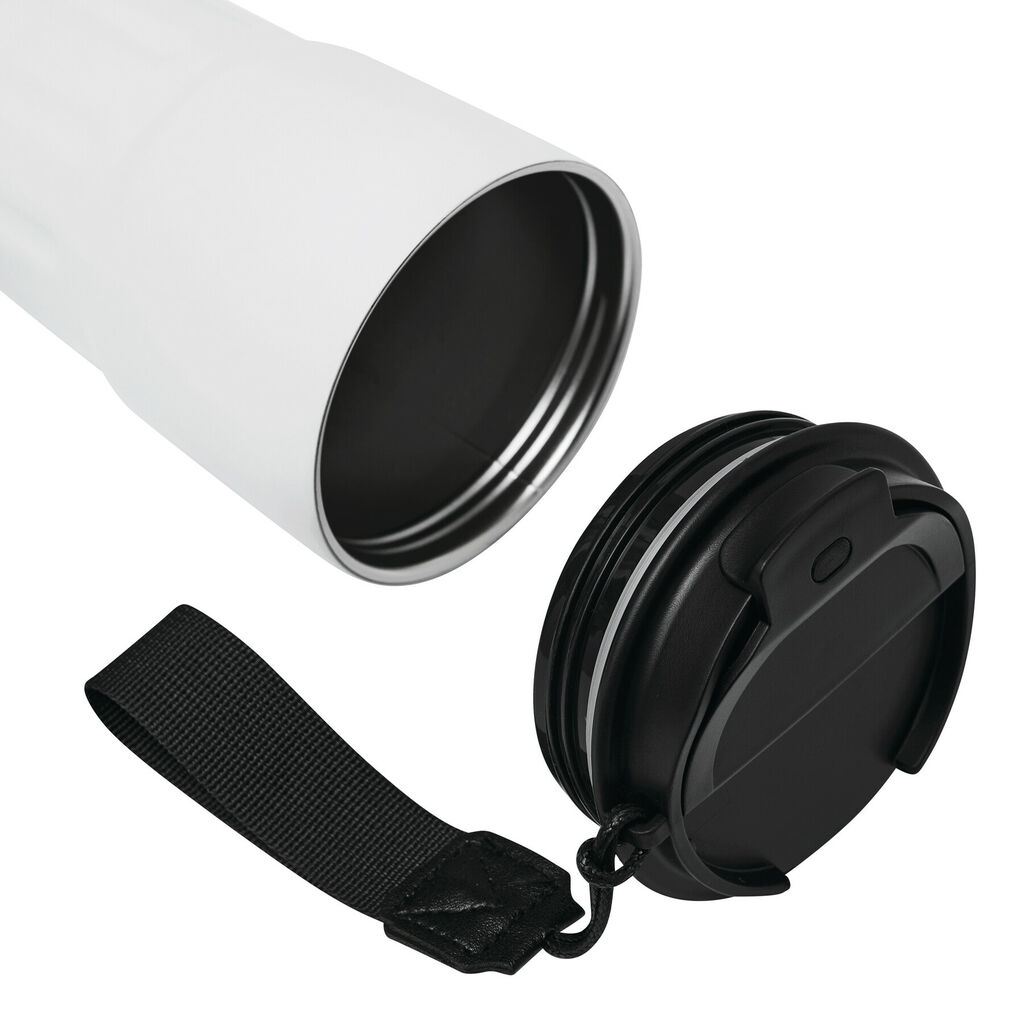 Термокружка TRAVEL MUG, цвет белый - 56-0304558- Фото №8