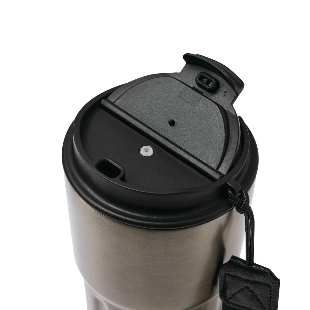 Термокружка TRAVEL MUG, цвет антрацит - 56-0304559- Фото №7