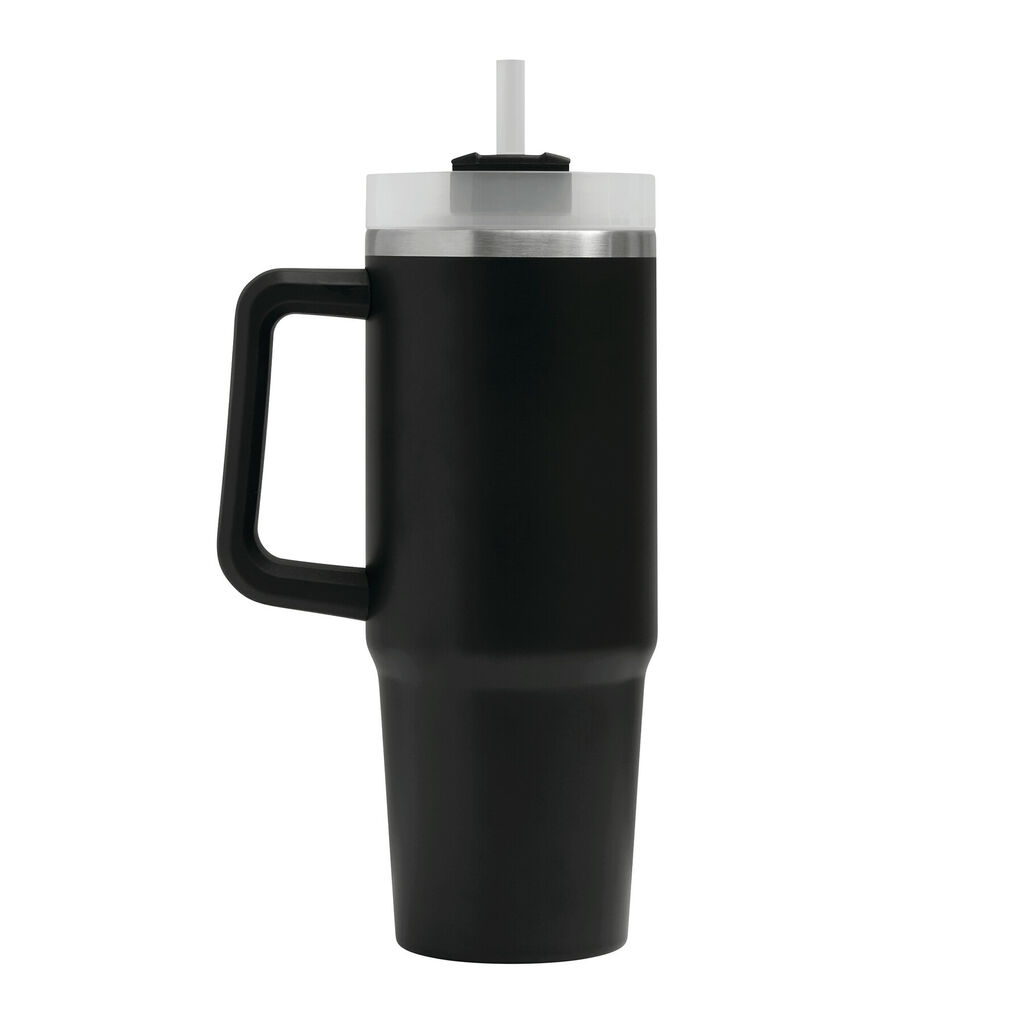 Термокружка DRINK DELUXE, цвет чёрный - 56-0304670- Фото №3