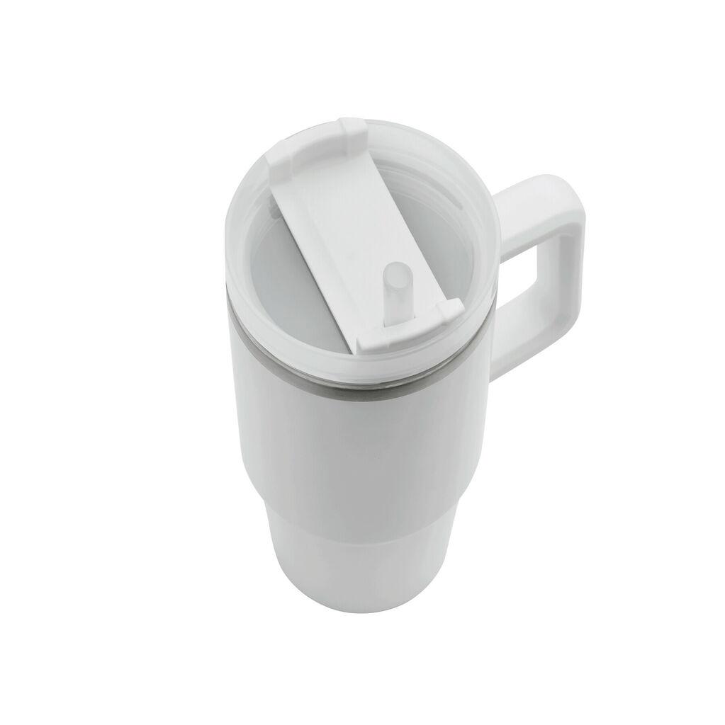Термокружка DRINK DELUXE, цвет белый - 56-0304678- Фото №6