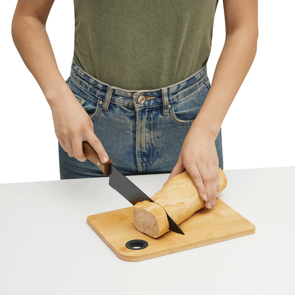 Разделочная доска BAMBOO KIT, цвет коричневый - 56-0307056- Фото №3