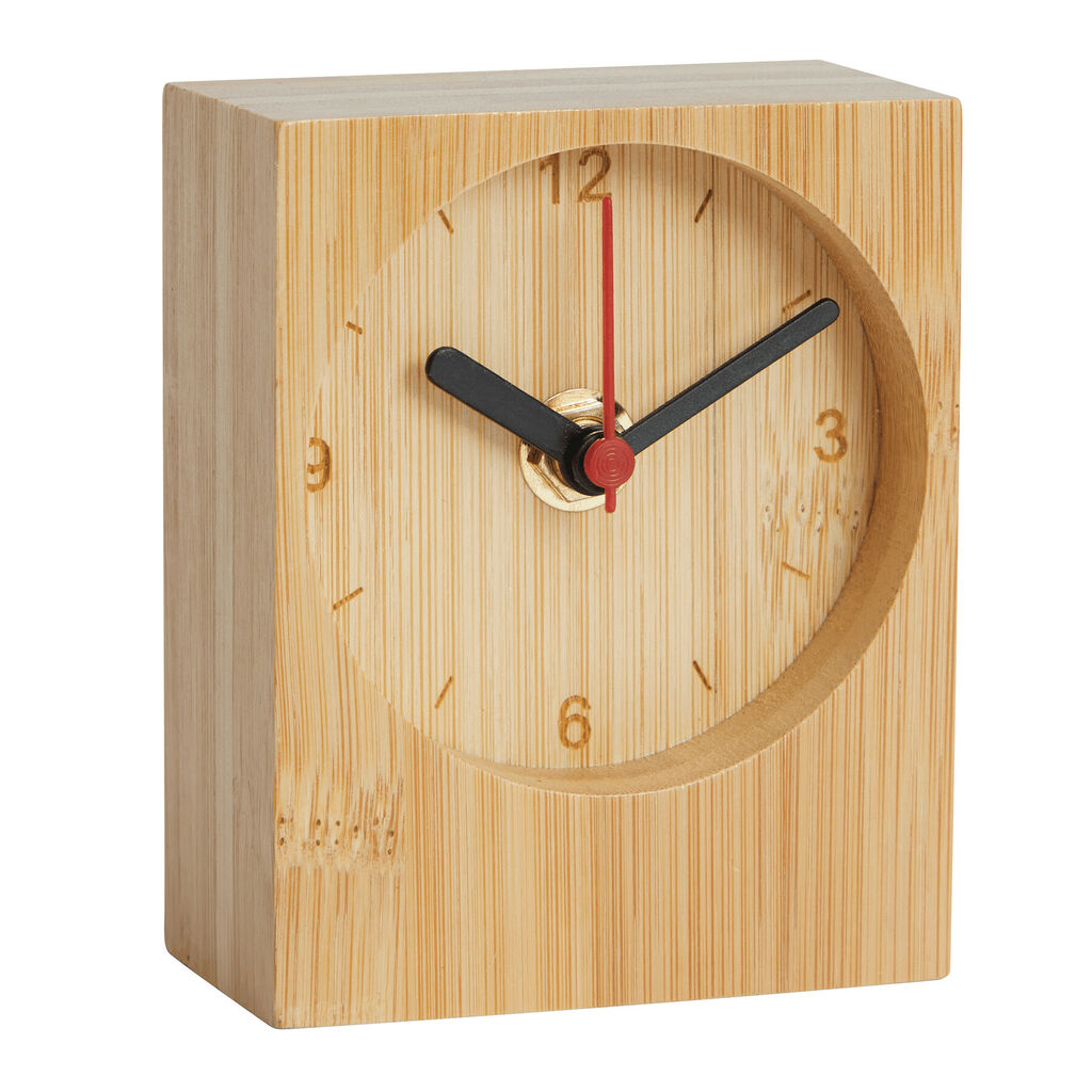 Настільний годинник EXPRESSION, колір коричневий - 56-0401002- Фото №1