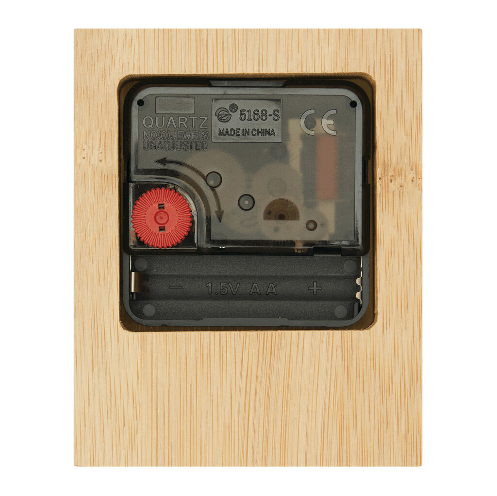 Настільний годинник EXPRESSION, колір коричневий - 56-0401002- Фото №3