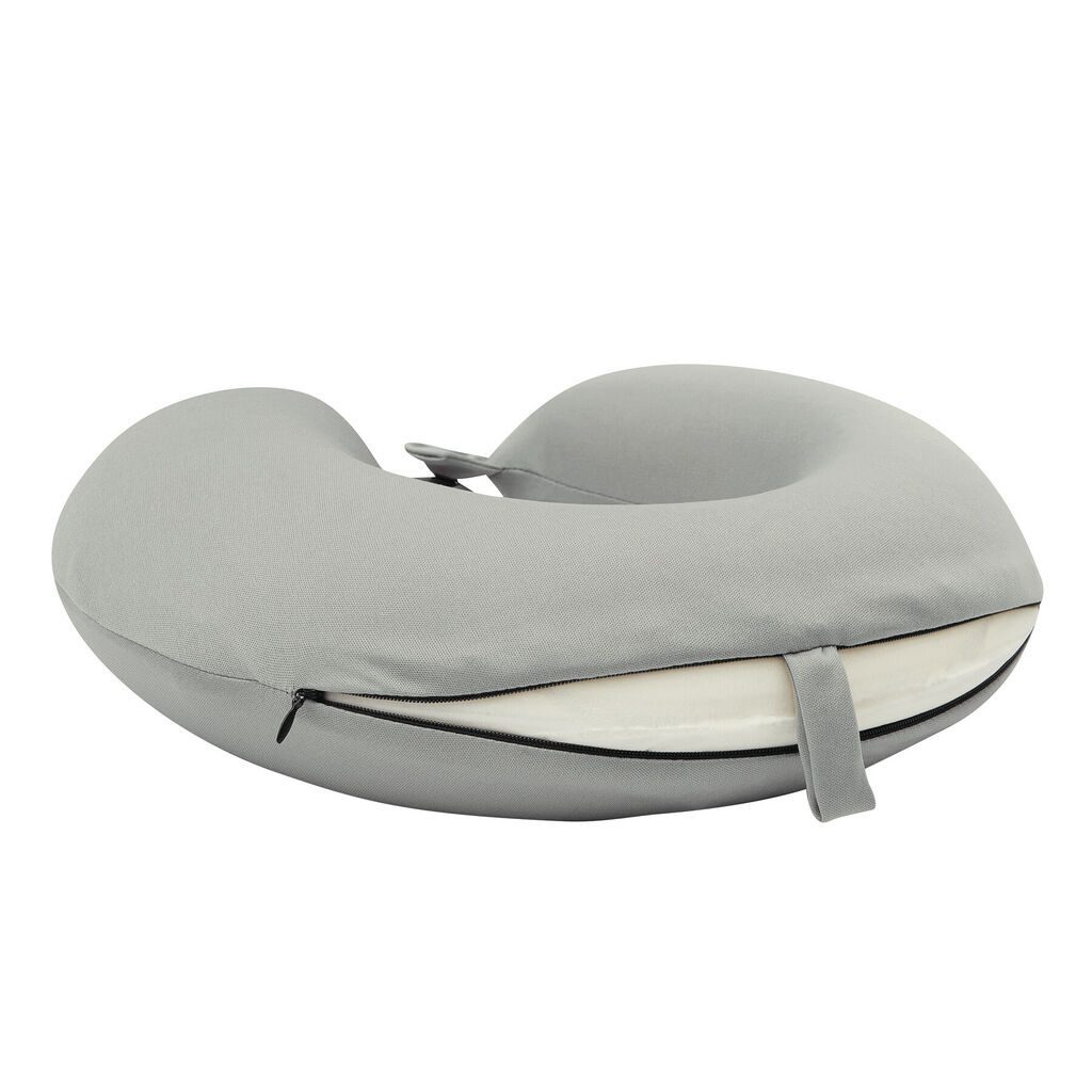Подушка для шеи BEST COMFY, цвет серый - 56-0607008- Фото №5