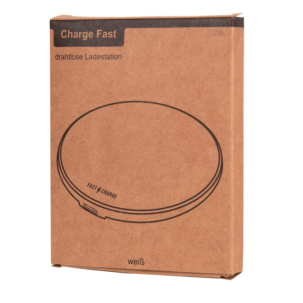 Бездротова зарядна станція CHARGE FAST, колір білий - 56-1107294- Фото №6