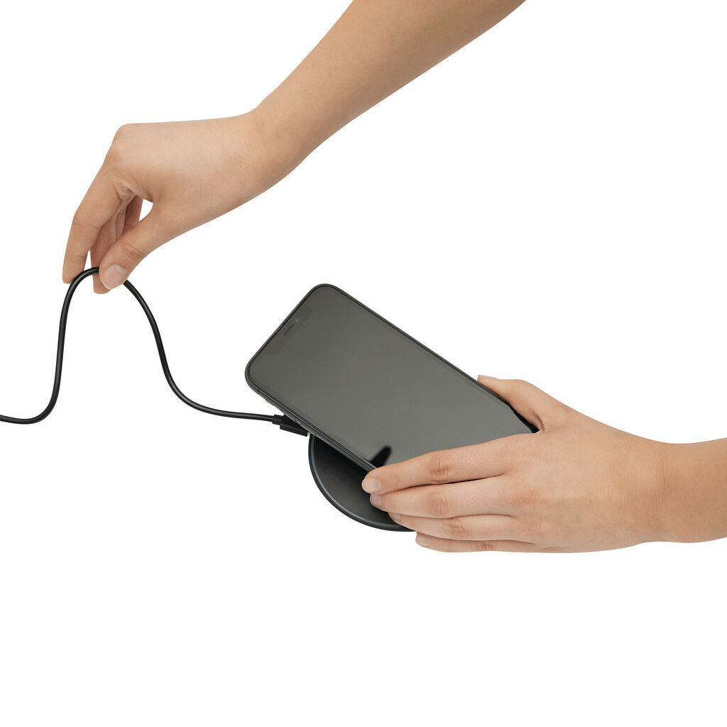 Бездротова зарядна станція CHARGE FAST, колір чорний - 56-1107295- Фото №7