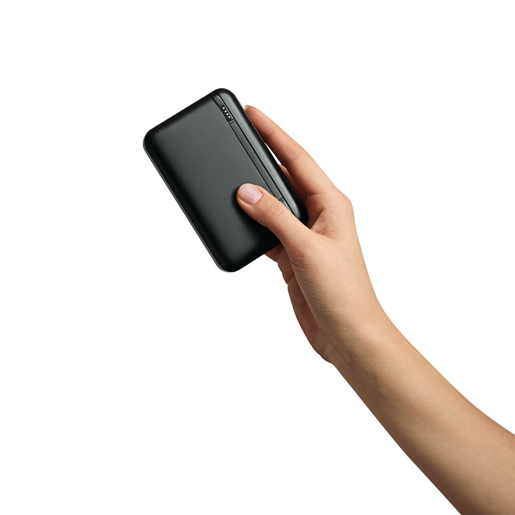 Powerbank POCKET POWER, цвет чёрный - 56-1107296- Фото №9