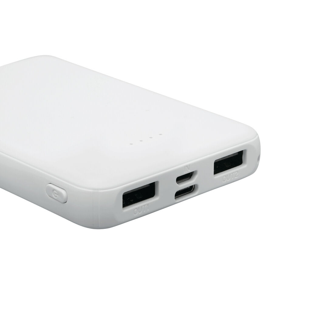 Powerbank POCKET ENERGY, цвет белый - 56-1107394- Фото №8