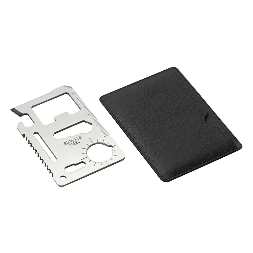 Мультитул POCKET CARD, цвет серебряный