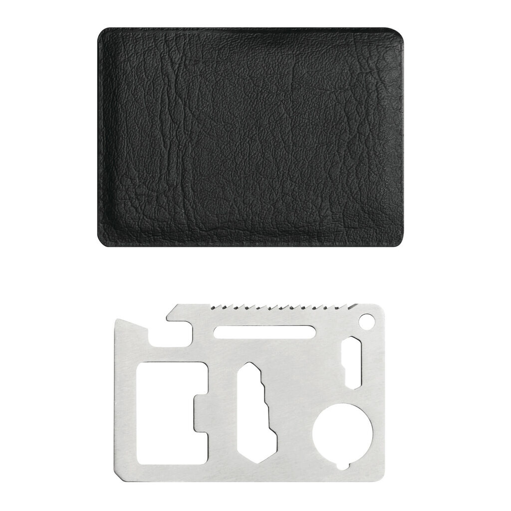Мультитул POCKET CARD, цвет серебряный - 56-0381000- Фото №9