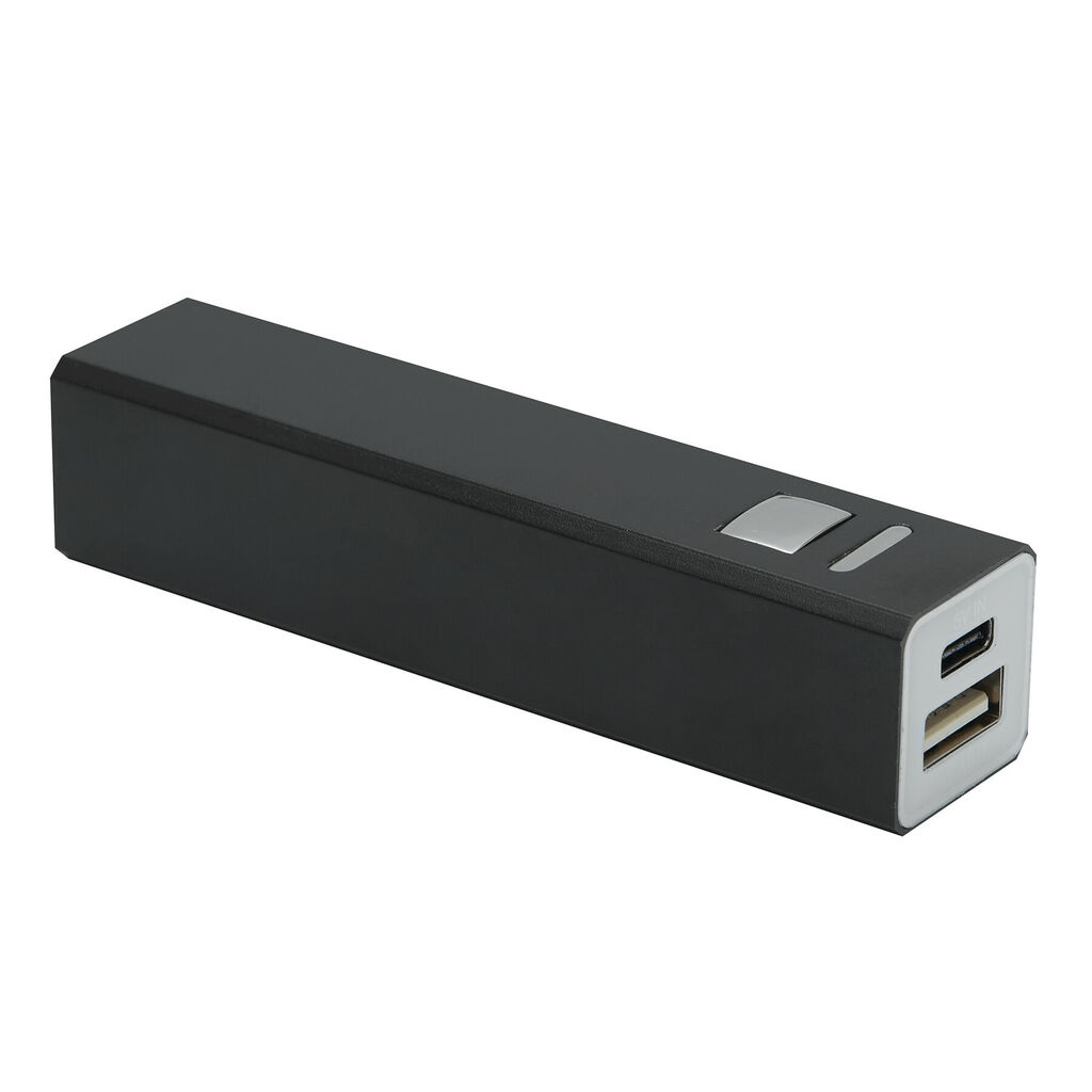 Powerbank ENDURANCE RECYCLED, колір чорний