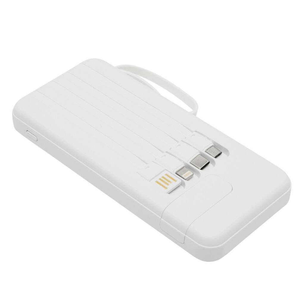 Powerbank MULTI CHARGE, цвет белый - 58-8105024- Фото №12