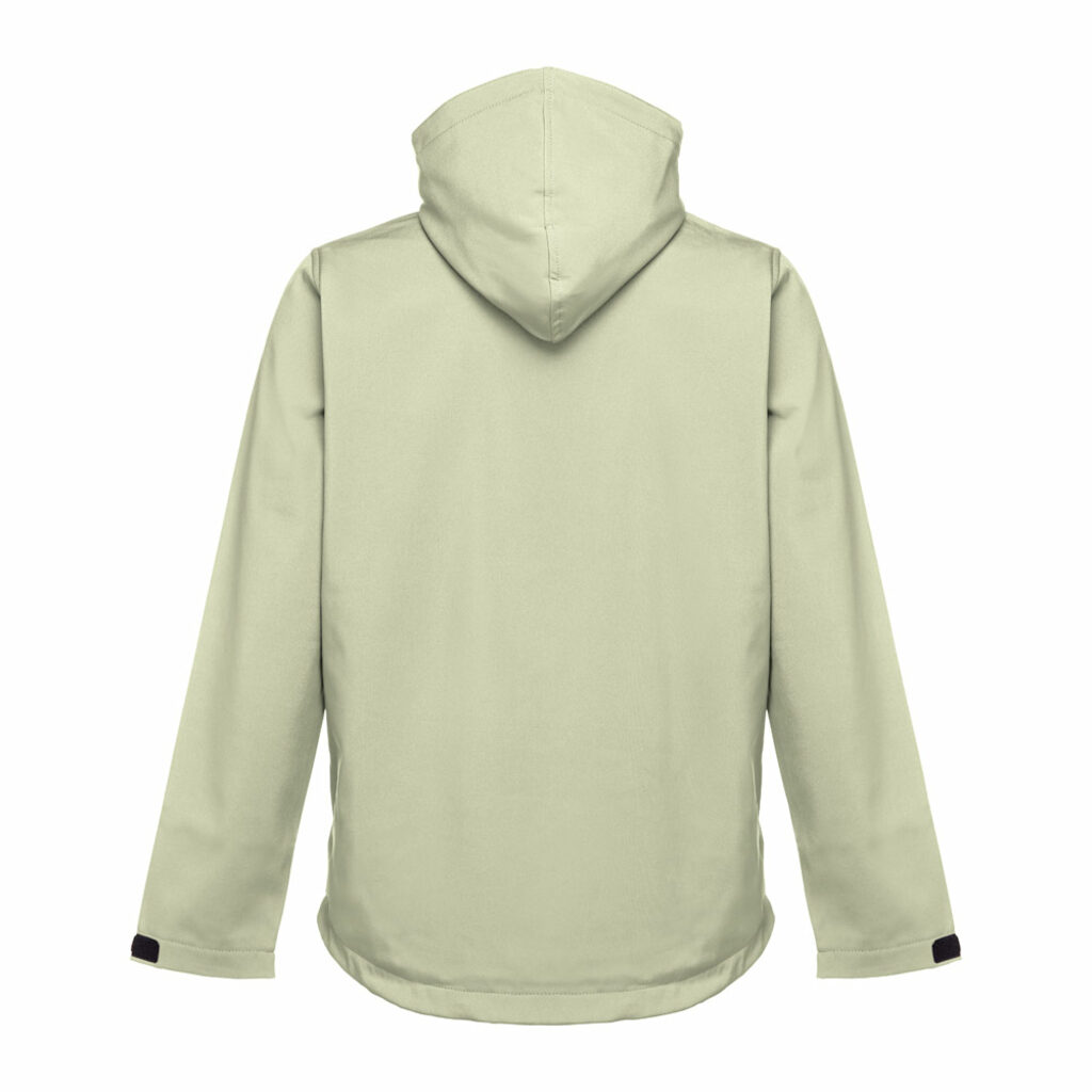 THC ZAGREB Мужская куртка softshell со съемным капюшоном пастельно-зеленый размер XXL - 30180-159-XXL- Фото №2 THC ZAGREB Мужская куртка softshell со съемным капюшоном пастельно-зеленый размер XXL - 30180-159-XXL- Фото №2